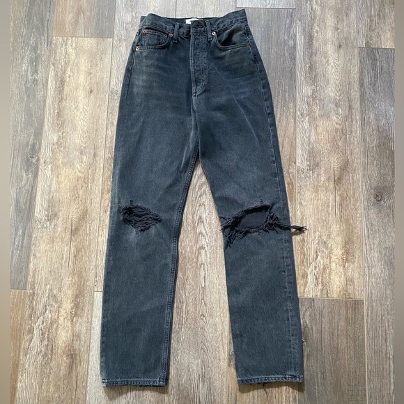 Agolde Denim - NWOT Agolde | Distressed 90's Pinch Waist Straight